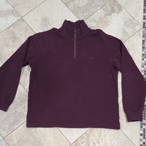 Rodd & Gunn Men's Zip-Up Sweater in Deep Purple